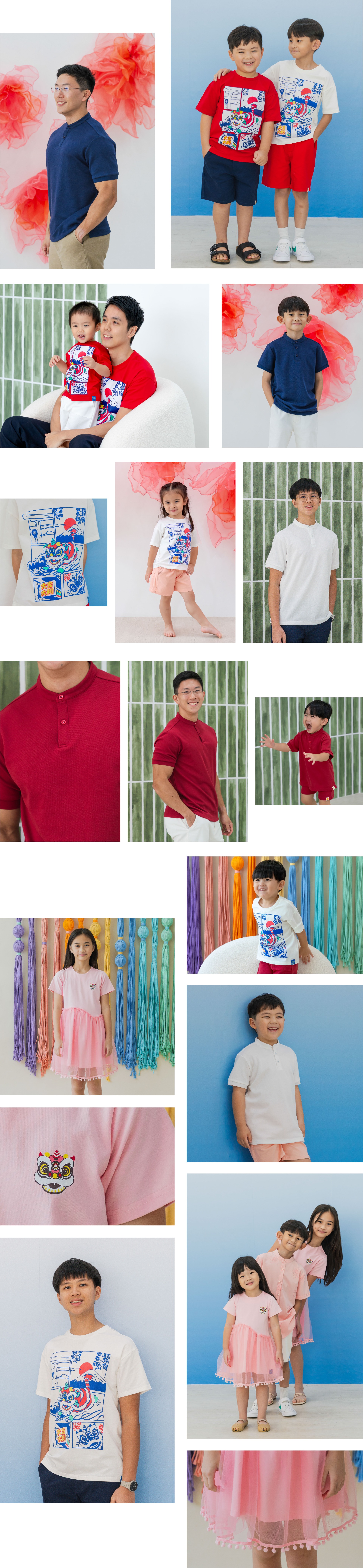 Le Petit Society 2026 CNY Lookbook Lion Dance Series
