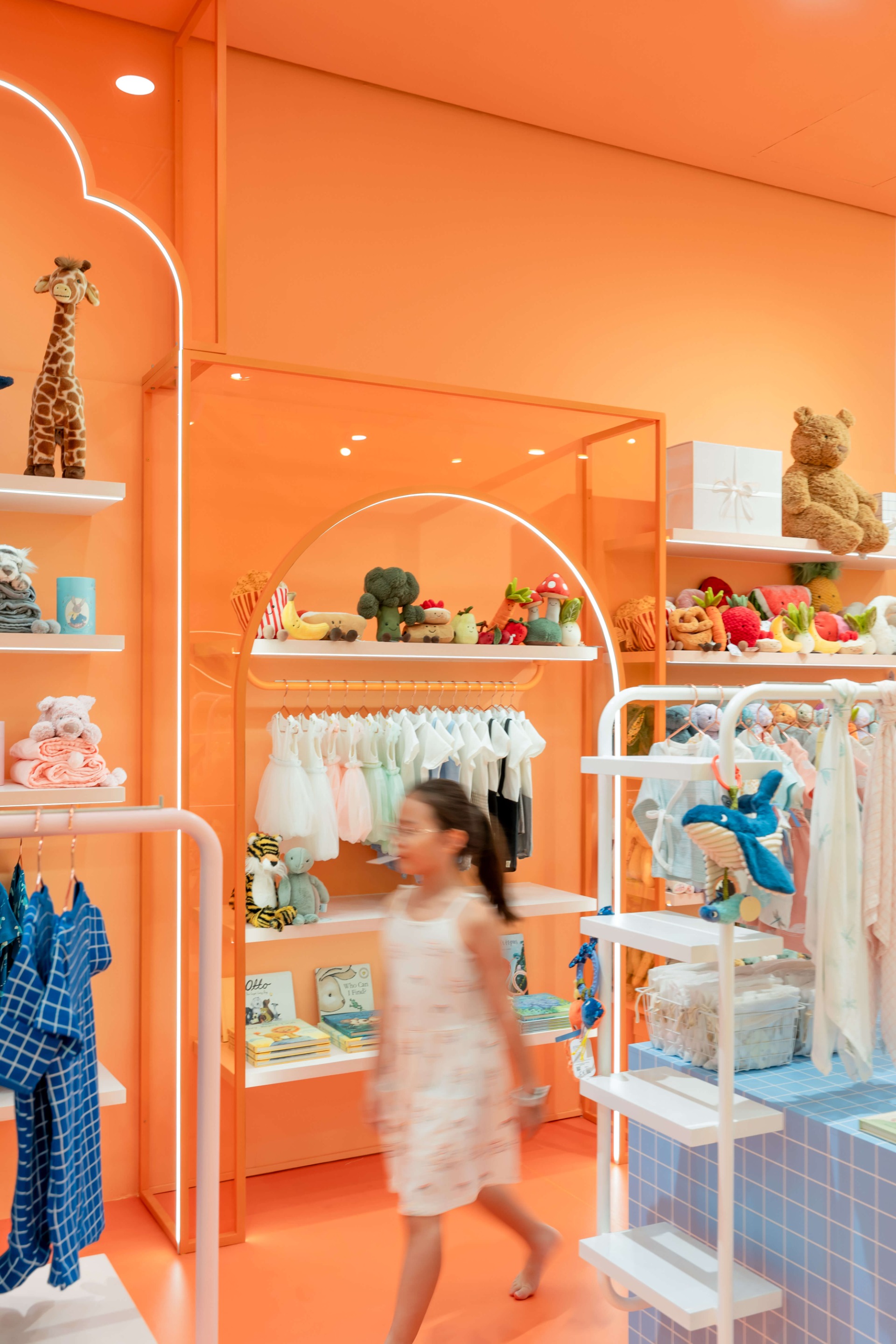 Orange zone at Le Petit Society's Jewel Store