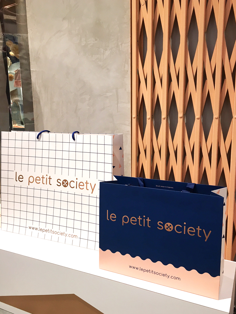 Le Petit Society "In Real Life" Concept Store - Paper Bags